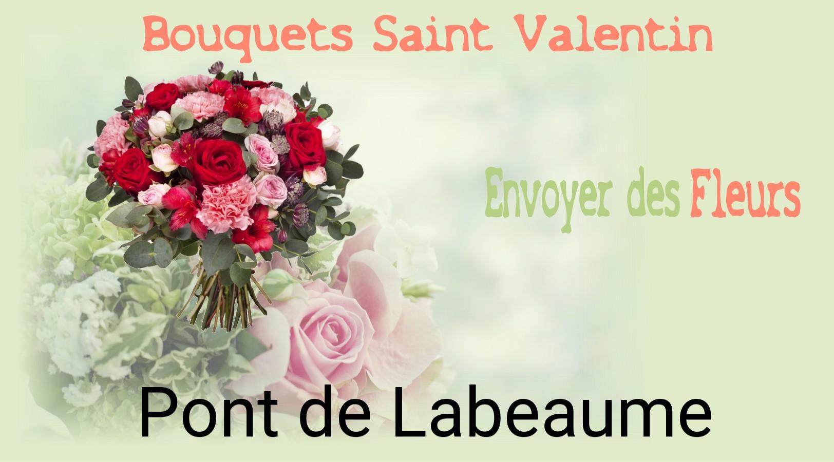 Roses de Saint-Valentin livrées à Pont-de-Labeaume